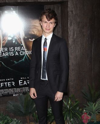 NEW YORK, NY - MAY 29: Ansel Elgort attends the 