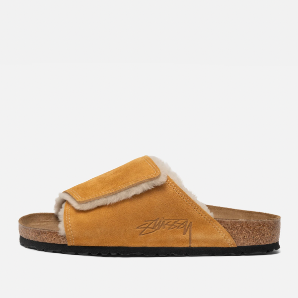 Chanclas de borrego Stüssy x Birkenstock Solana