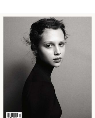 The cover of Acne's branded magazine, Acne Paper.