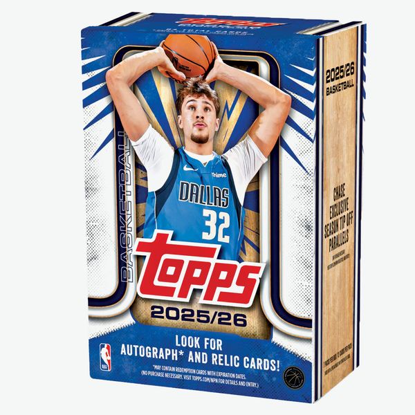 2025-26 Topps Basketball Cards Value Box