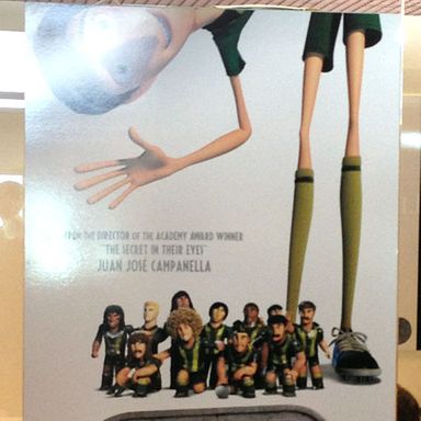 ... where you win the Oscar for Best Foreign Film one day, then follow it up with an animated movie about foosball.