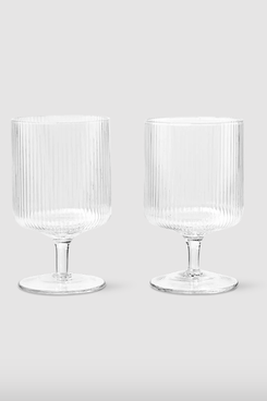 Ferm Living Ripple Wine Glasses