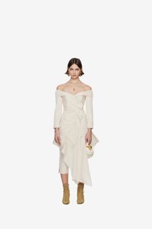 Renaissance Renaissance SSENSE Exclusive Bridal Capsule Coco Minidress