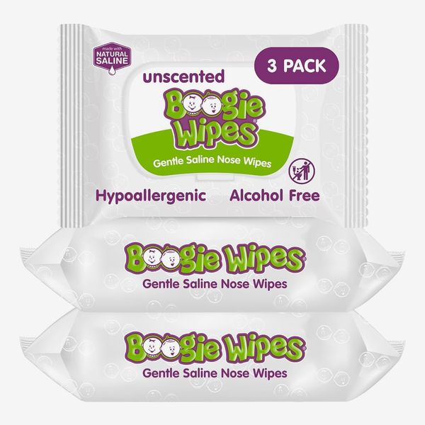 Boogie Wipes Saline Nose Wipes