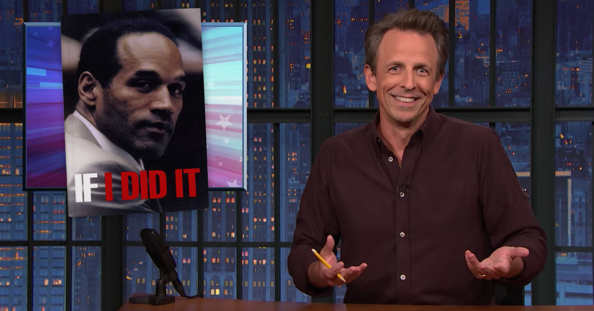 Watch Seth Meyers Redefine What It Means to ‘O.J.’