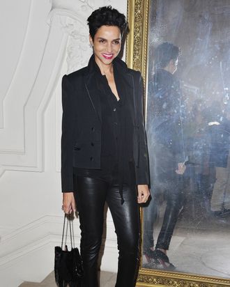 Newly-tapped Schiaparelli spokeswoman Farida Khelfa.