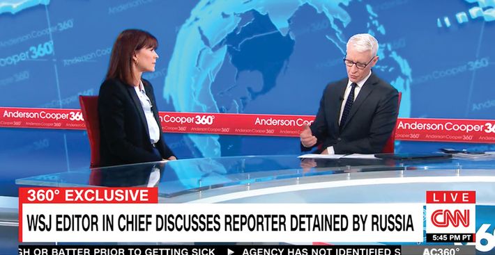 The New WSJ Editor Emma Tucker Has to Save Evan Gershkovich
