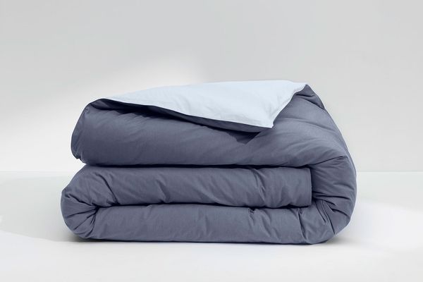 Casper Cool Supima Duvet Cover in Azure