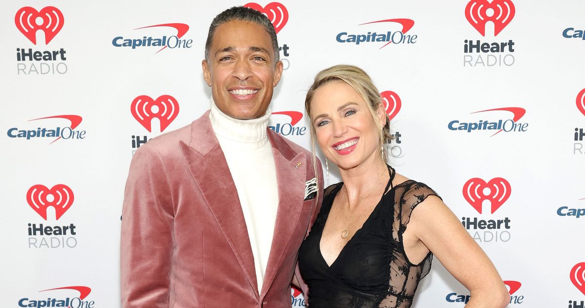 T.J. Holmes and Amy Robach are reportedly inviting their exes to their upcoming wedding — their exes who, famously, now date each other. Sounds awkward.