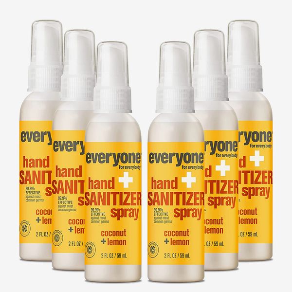Everyone Hand Sanitizer Spray in Coconut and Lemon, Pack of 6