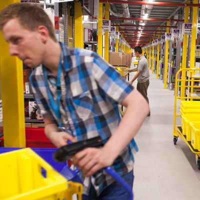 Inside New Amazon.com Inc.'s Fulfilment Center