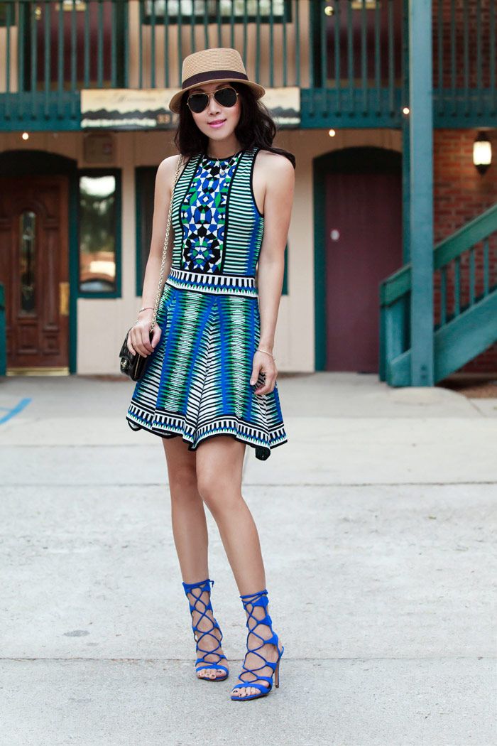 Best of the Week’s Style Bloggers: Wild Minidresses