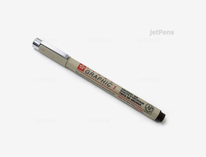 Sakura Graphic Pen 1mm Sepia Review