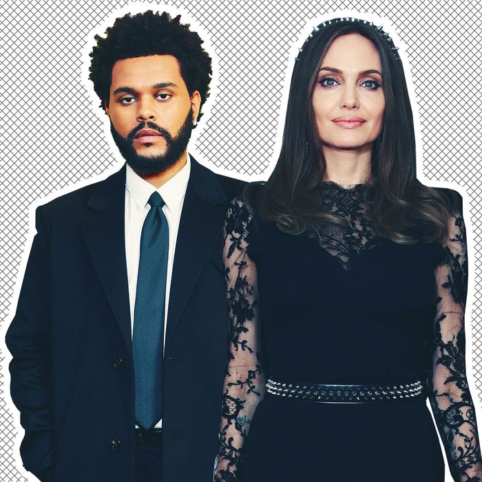 Are Angelina Jolie And The Weeknd Really Just ‘Networking’?