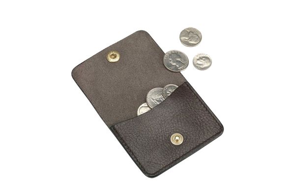 Lotuff Leather Coin Wallet