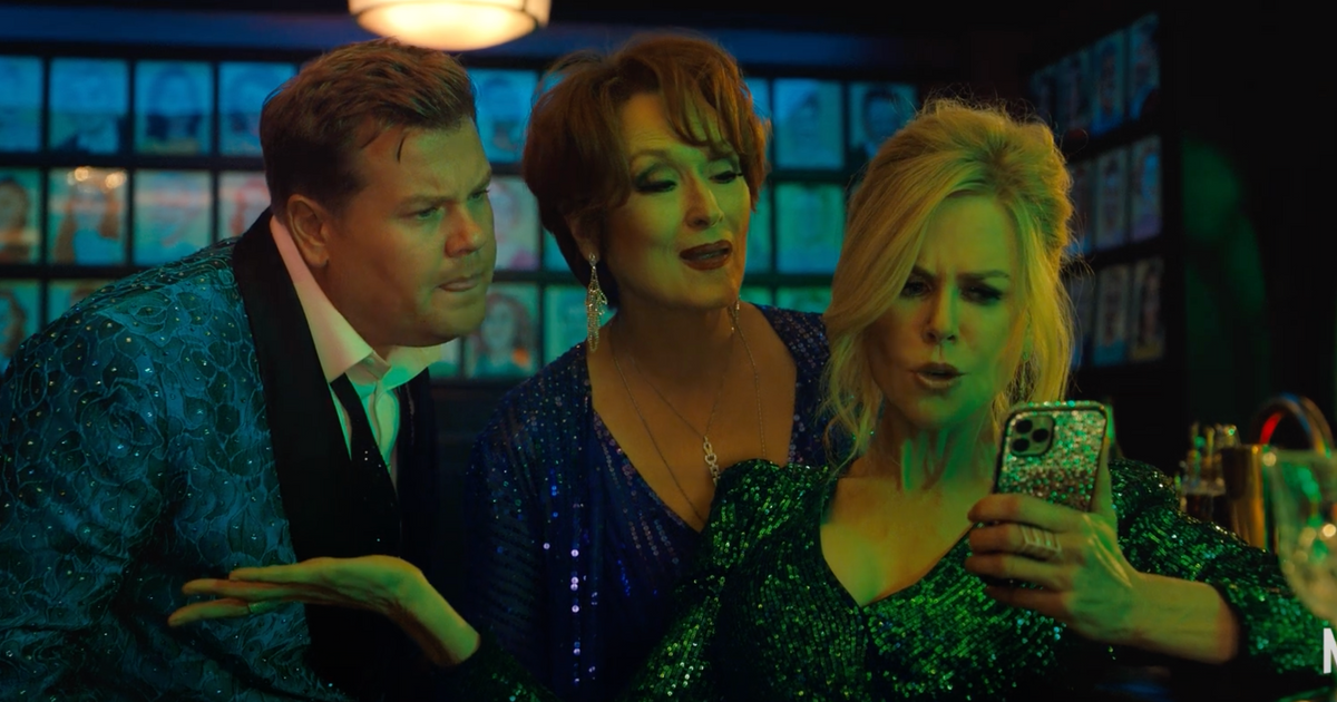 Watch New Trailer For Netflix S The Prom With Meryl Streep