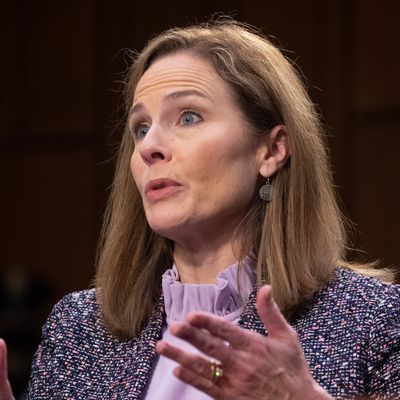 Gop Hopes For Amy Coney Barrett Firing Up The Base Fizzled