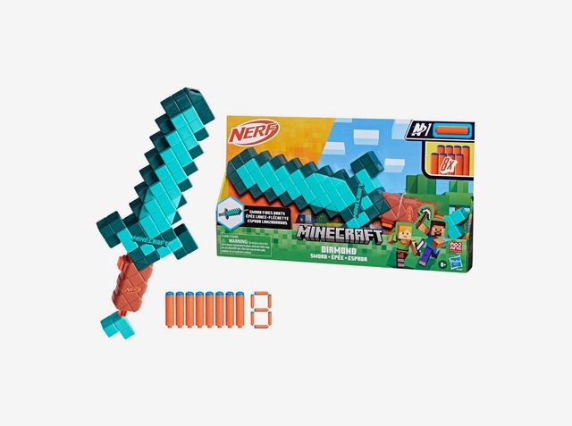 Nerf Minecraft Diamond Toy Sword