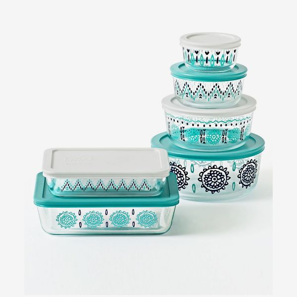 Pyrex 12-pc. Decorated Glass Storage Set, Created for Macy's