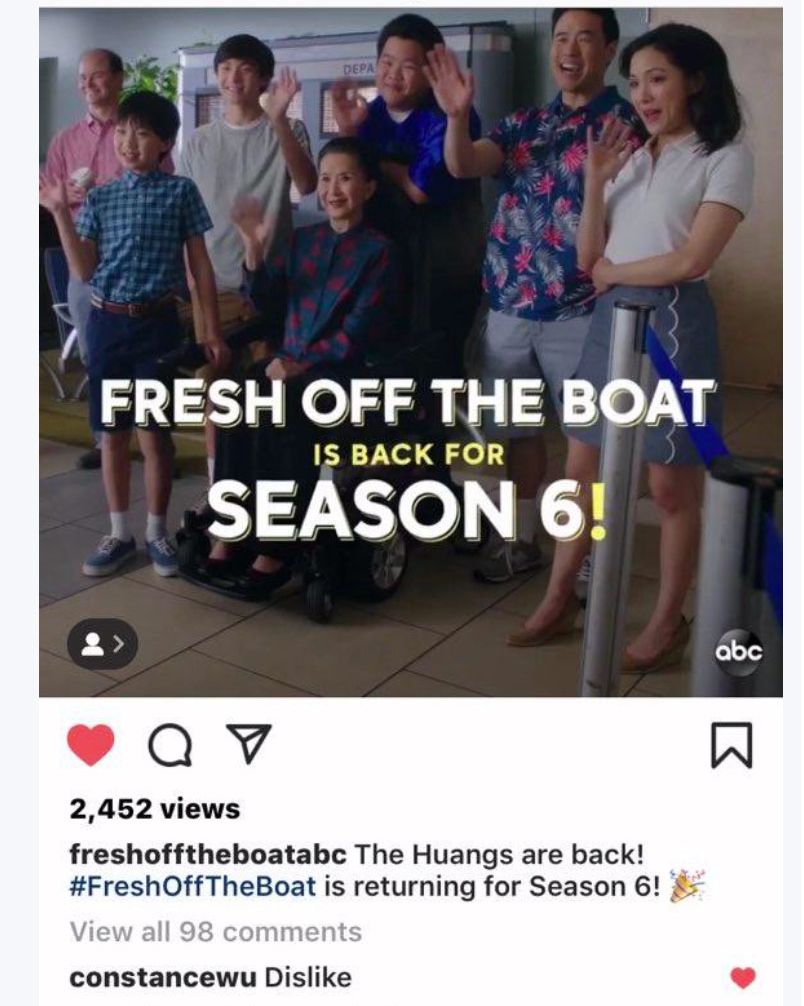 Constance Wu Distressed By 'Fresh Off the Boat' Renewal, image size:804x1006