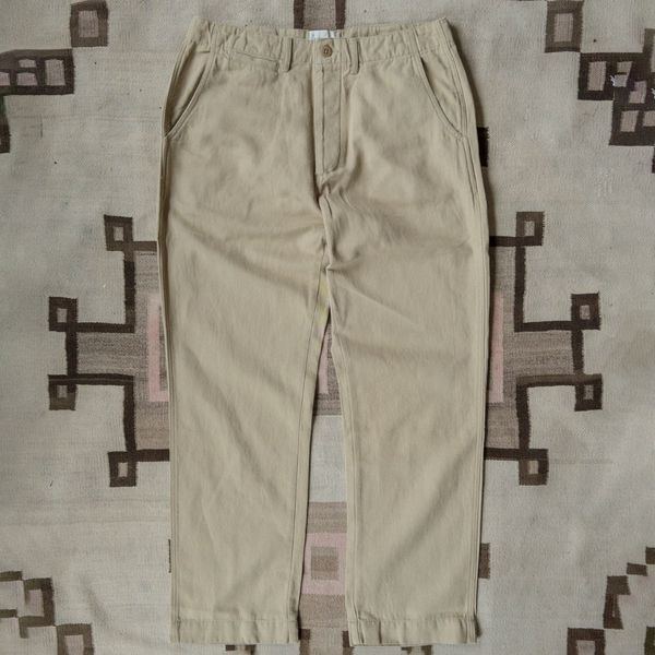 Wythe Flat Front Cotton Linen Twill Chino