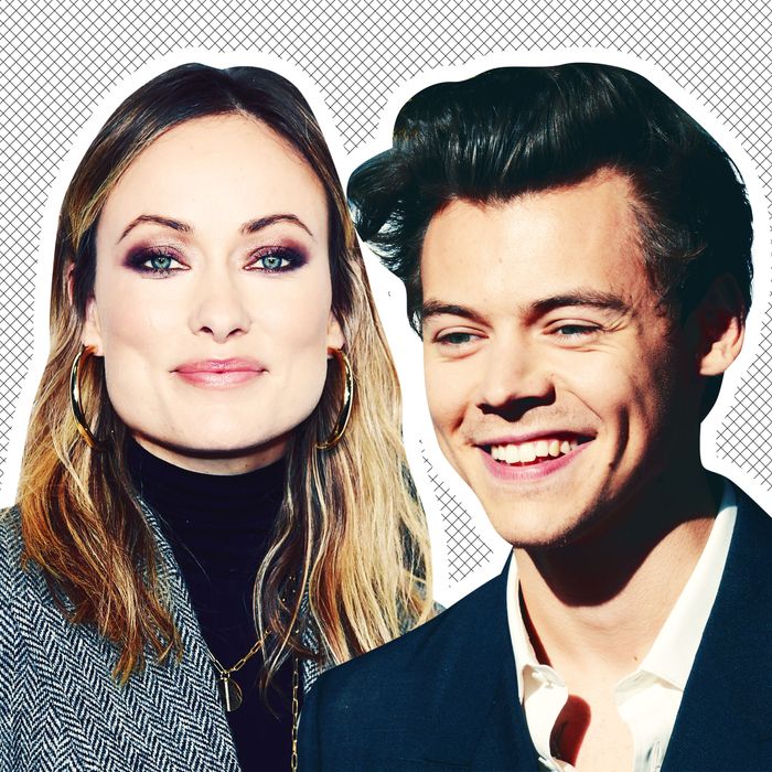 harry styles olivia wilde fake