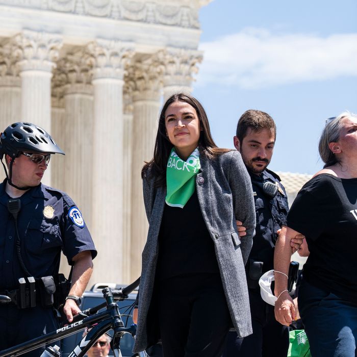 16 Democrats Arrested At Protest For Abortion Rights