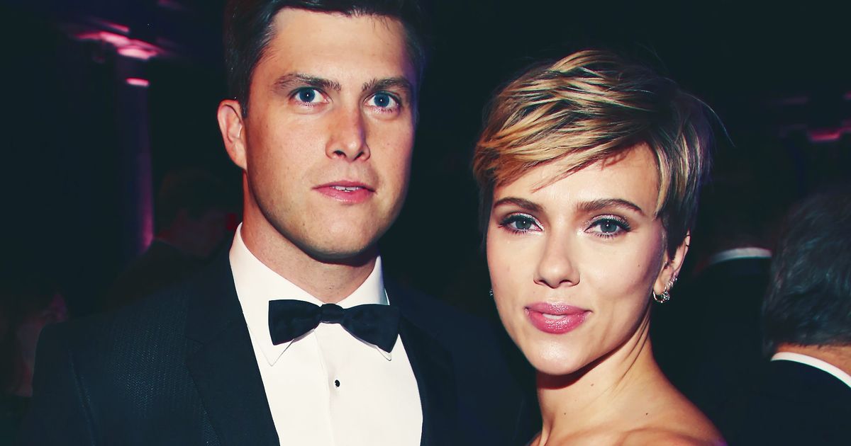 Scarlett Johansson and Colin Jost Take First Photo Together