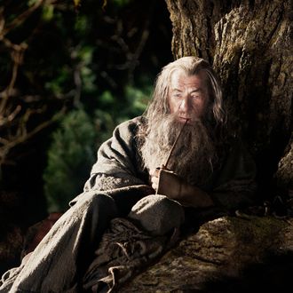 IAN McKELLEN as Gandalf in New Line Cinema’s and MGM's fantasy adventure “THE HOBBIT: AN UNEXPECTED JOURNEY,” a Warner Bros. Pictures release.