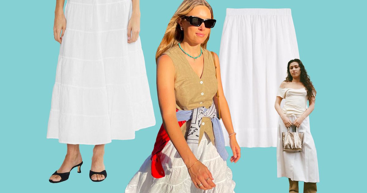 The Best White Skirts to Wear All Summer Long