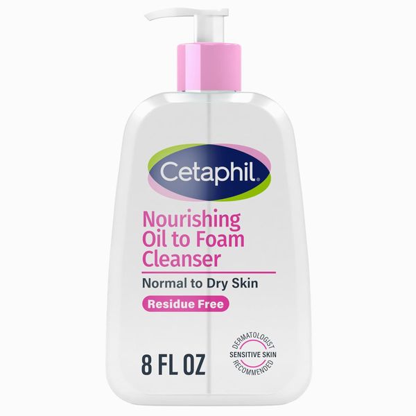 Cetaphil Nourishing Oil to Foam Facial Cleanser