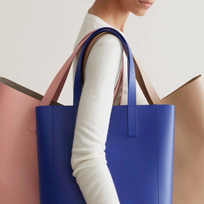 everlane square tote