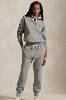 Polo Ralph Lauren Women’s Shrunken Fit Fleece Hoodie Sweatshirt