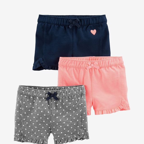 Simple Joys by Carter's Knit Shorts, Pack of 3
