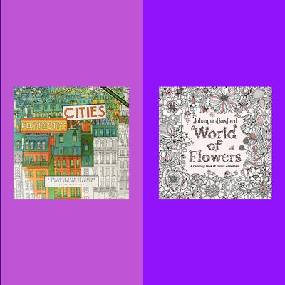 World of Flowers By Johanna Basford, (adult coloring book) – Silly