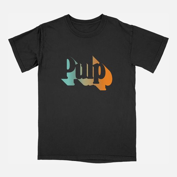 Pulp Here Comes More Tour Tee - Black