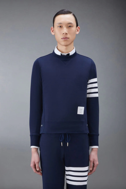 Thom Browne Classic Loopback 4-Bar Sweatshirt