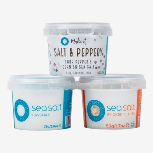 Cornish Sea Salt Salty Essentials Combi Set