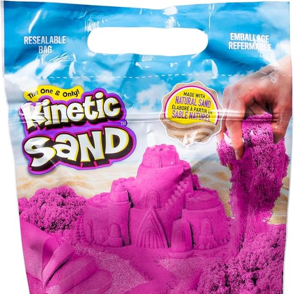 Kinetic Sand Original Moldable Play Sand - Pink, 2.5 lbs