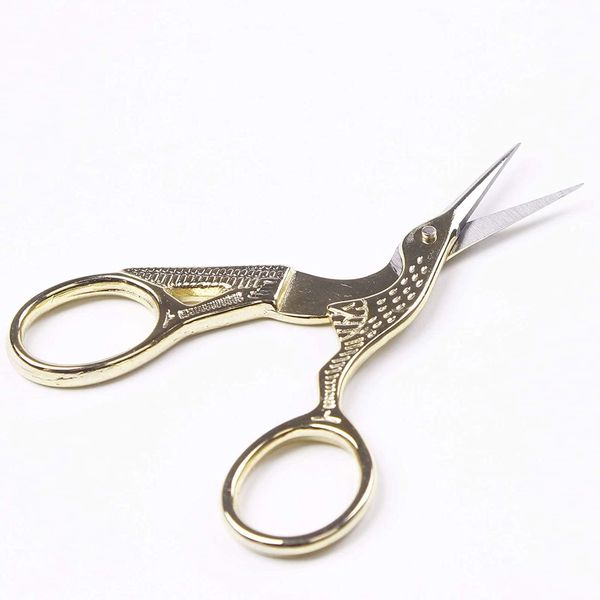 Stainless-Steel Sharp-Tip 4.5-Inch Stork Scissors