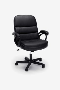 OFM ESS Collection Bonded Leather Executive Chair With Arms