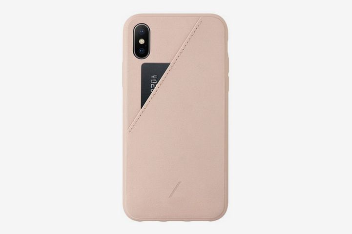 Native Union Leather Card iPhone XS Max Case