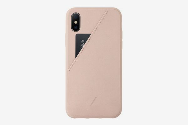 Native Union Leather Card iPhone XS Max Case