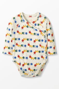 Hanna Andersson Baby Print Side Snap Bodysuit