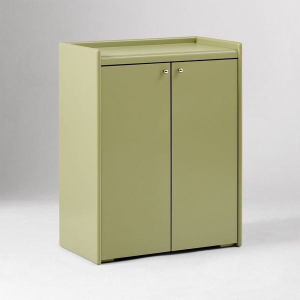 West Elm x Emma Chamberlain Lacquer Wrapped Storage Cabinet