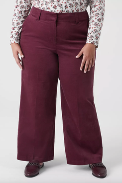 Corduroy trousers Woman, Red