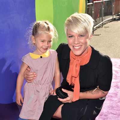 Pink and Willow. Photo: Kevin Winter/Getty Images