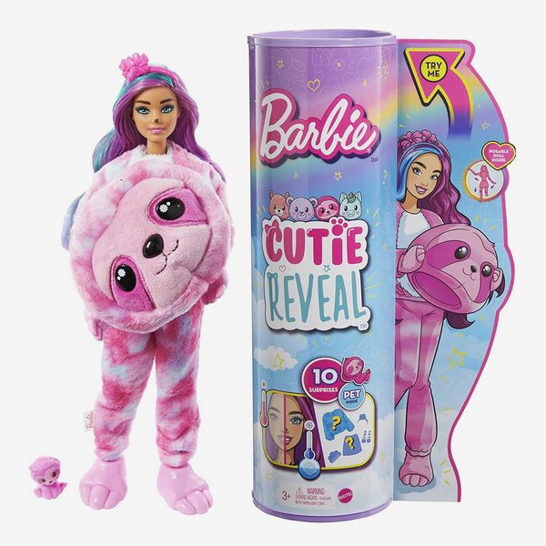 Barbie Doll Cutie Reveal Sloth Plush