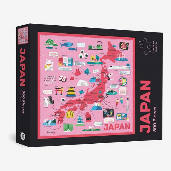 Japan 500 Piece Map Puzzle
