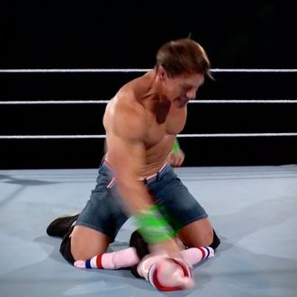 John Cena Wrestled a Puppet and Lost at Wrestlemania